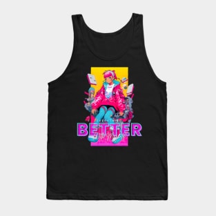 Everything Better with Magenta Tank Top